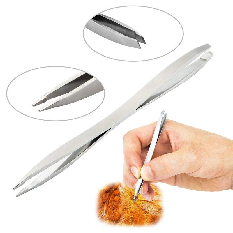 Acronde 3 Pack Tick Remover Tool Set Stainless Steel Tick Remover Kit for Cats and Dogs - Image 5